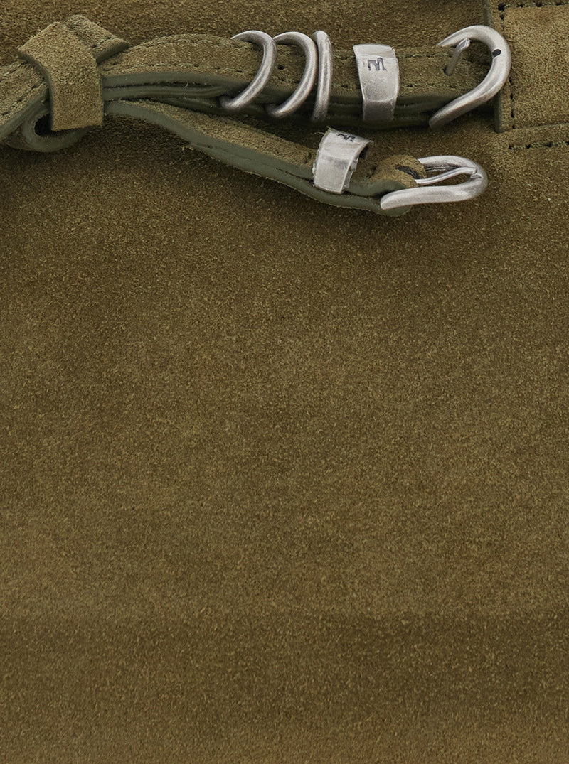 Margesherwood Shoulder Bag — Green Cow Leather