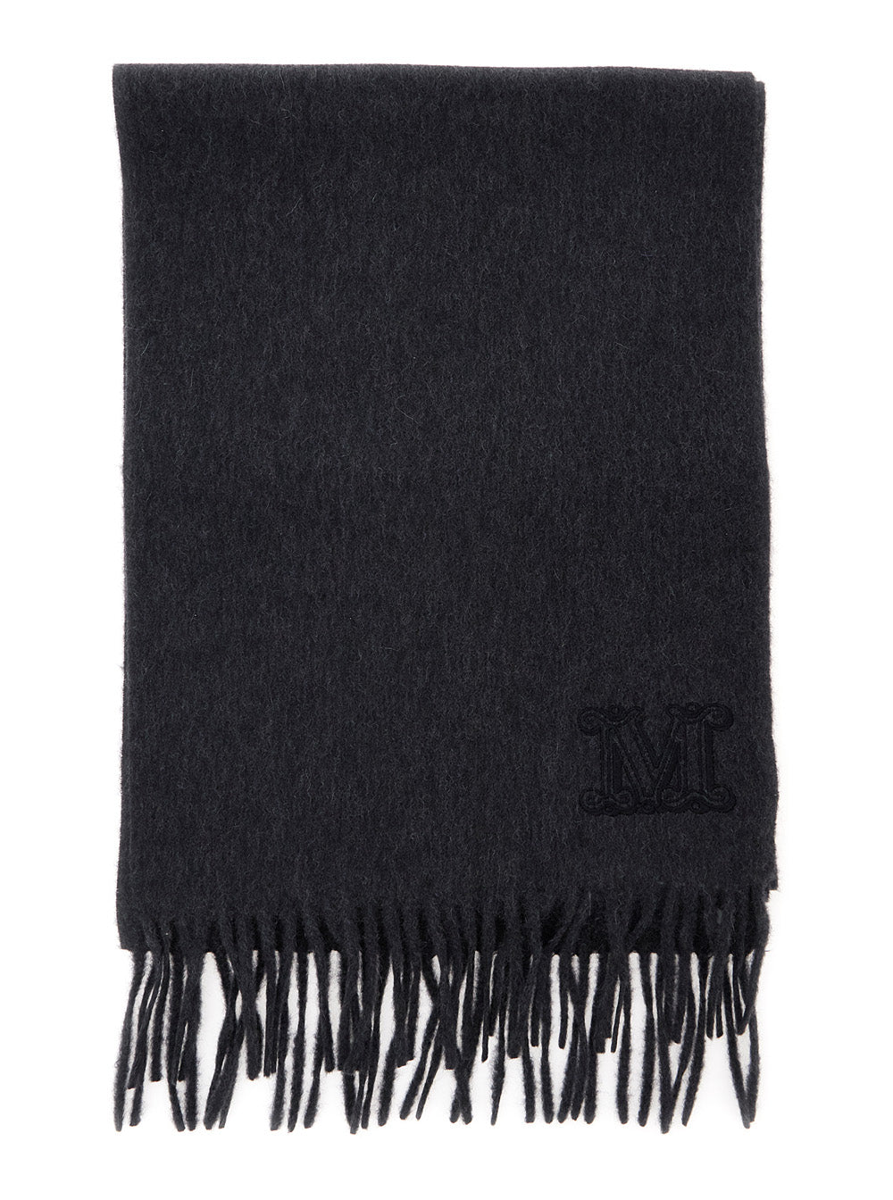 Max Mara Wsdalia Scarf — Gray Cashmere Scarfs