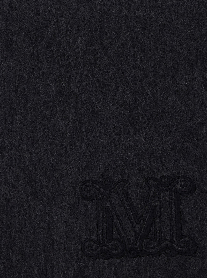 Max Mara Wsdalia Scarf — Gray Cashmere Scarfs