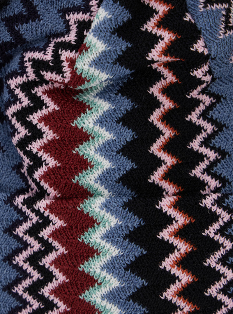 Missoni Cprawmda811 Striped Acrylic Knit Winter Hat — Multicolor