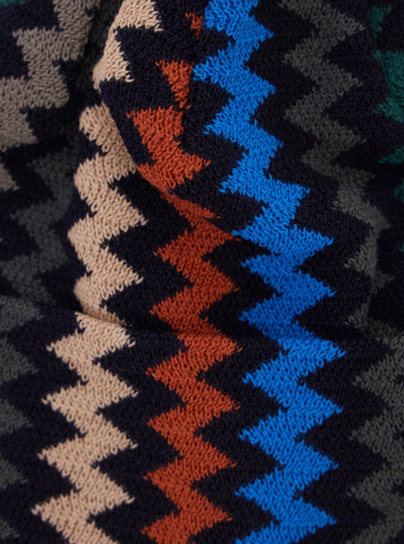 Missoni Cprawmua777 Striped Wool-Acrylic Knit Beanie — Black Beanies