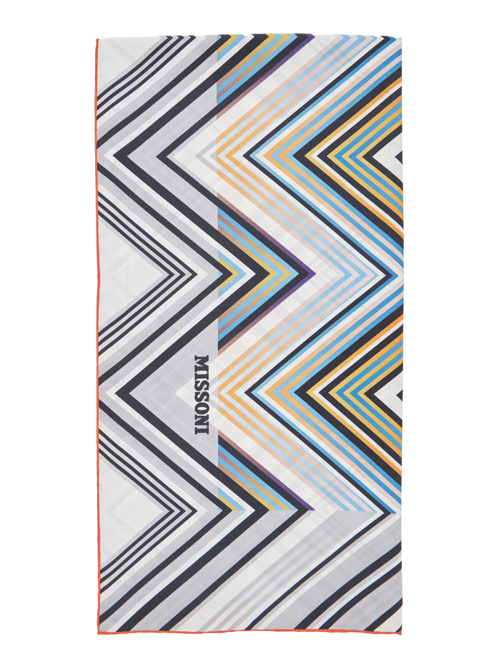 Missoni Chevron Silk Scarf — Multicolor Scarfs