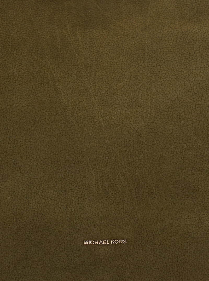 Michael Michael Kors Nolita Shoulder Bag — Green Cow Leather