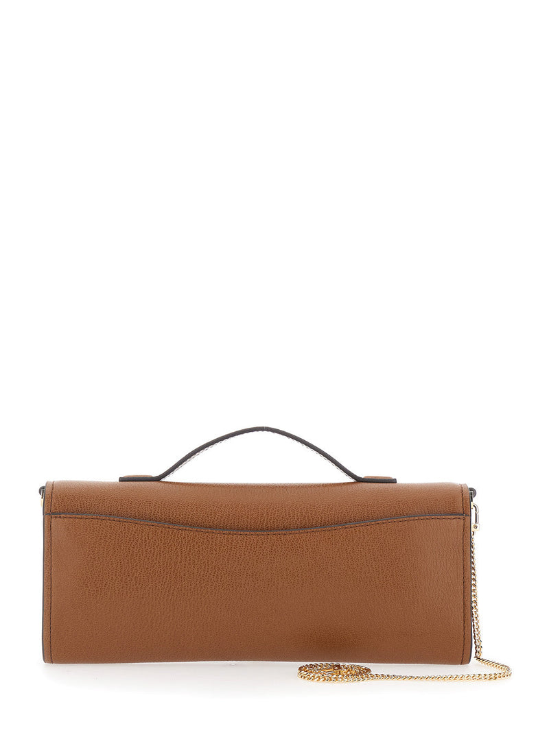 Michael Michael Kors Clutch — Brown Cow Leather