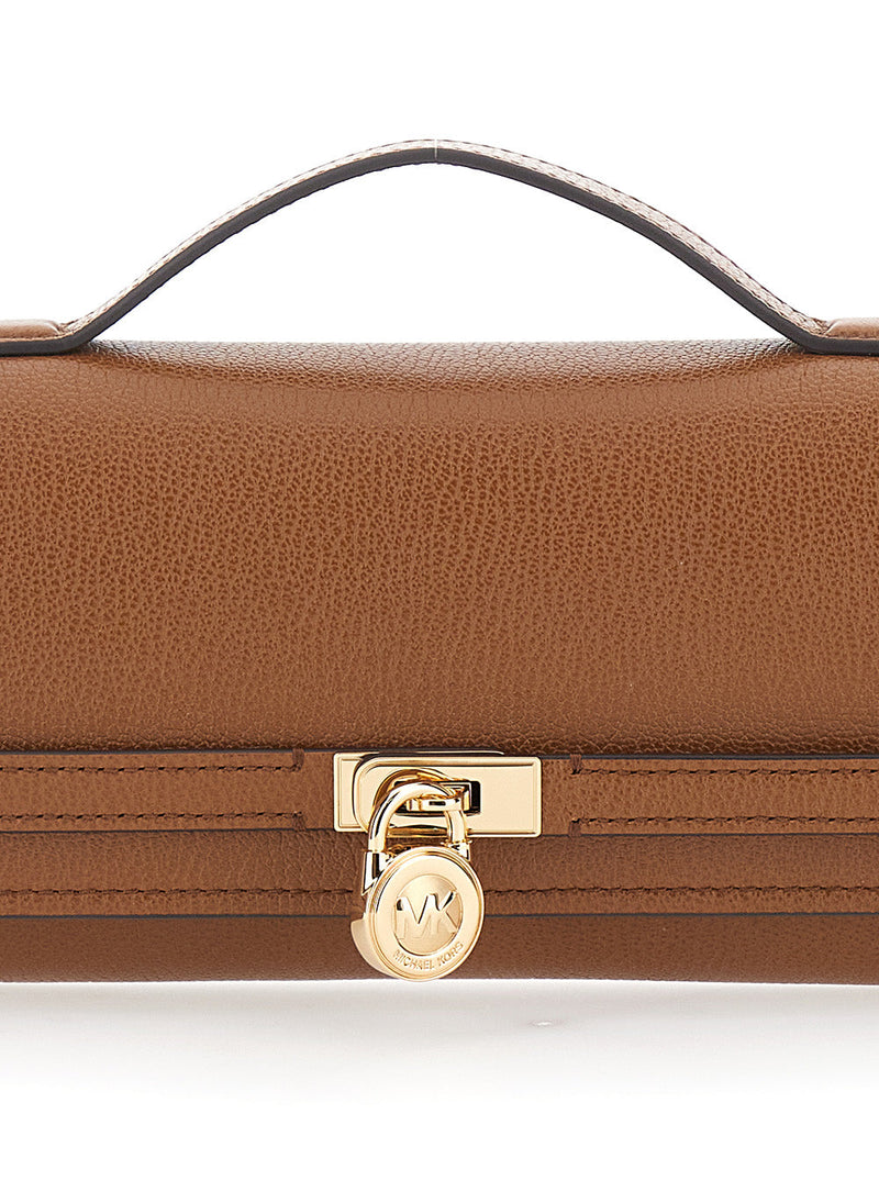 Michael Michael Kors Clutch — Brown Cow Leather