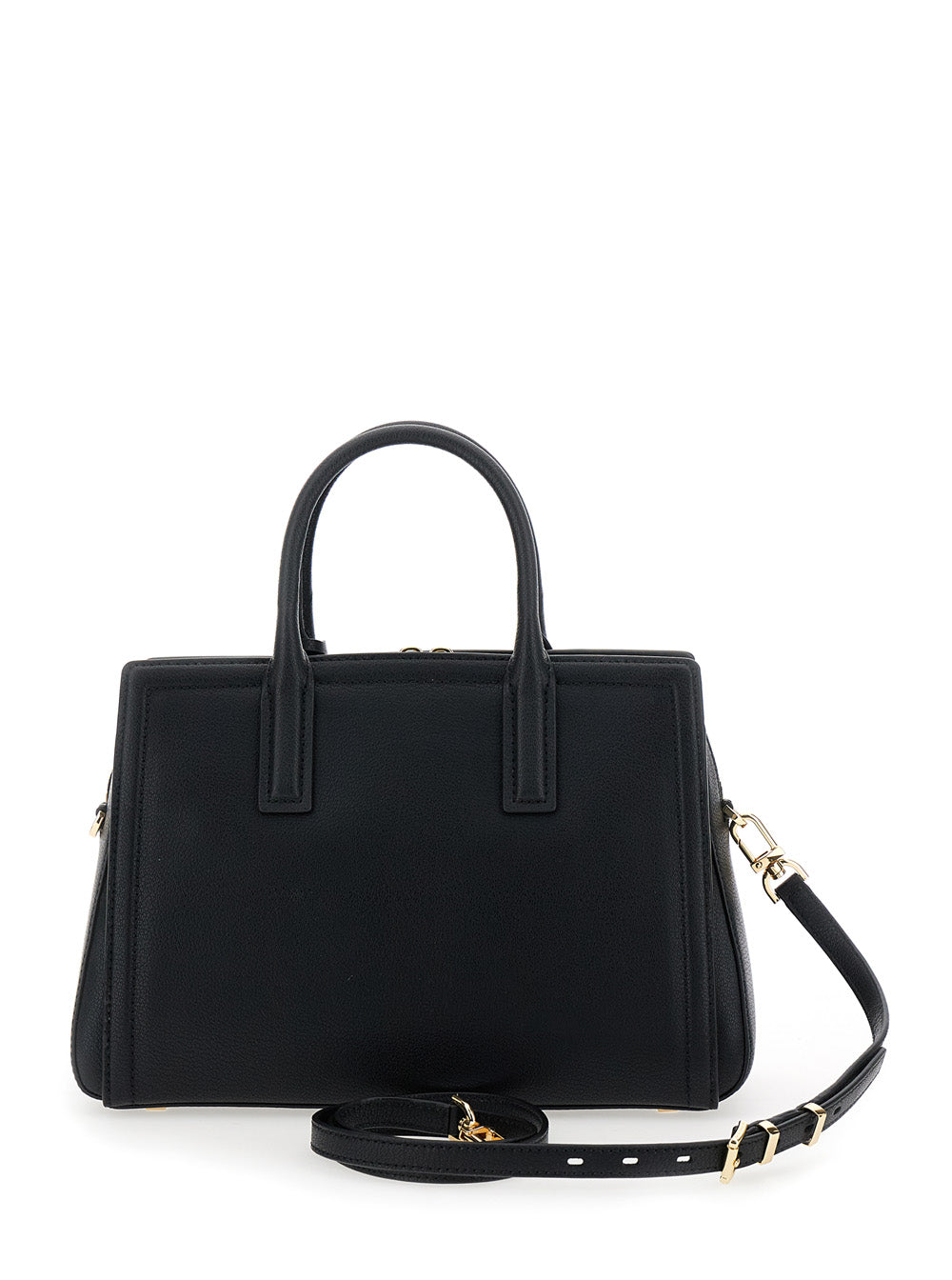 Michael Michael Kors Top Handle Bag — Black Cow Leather