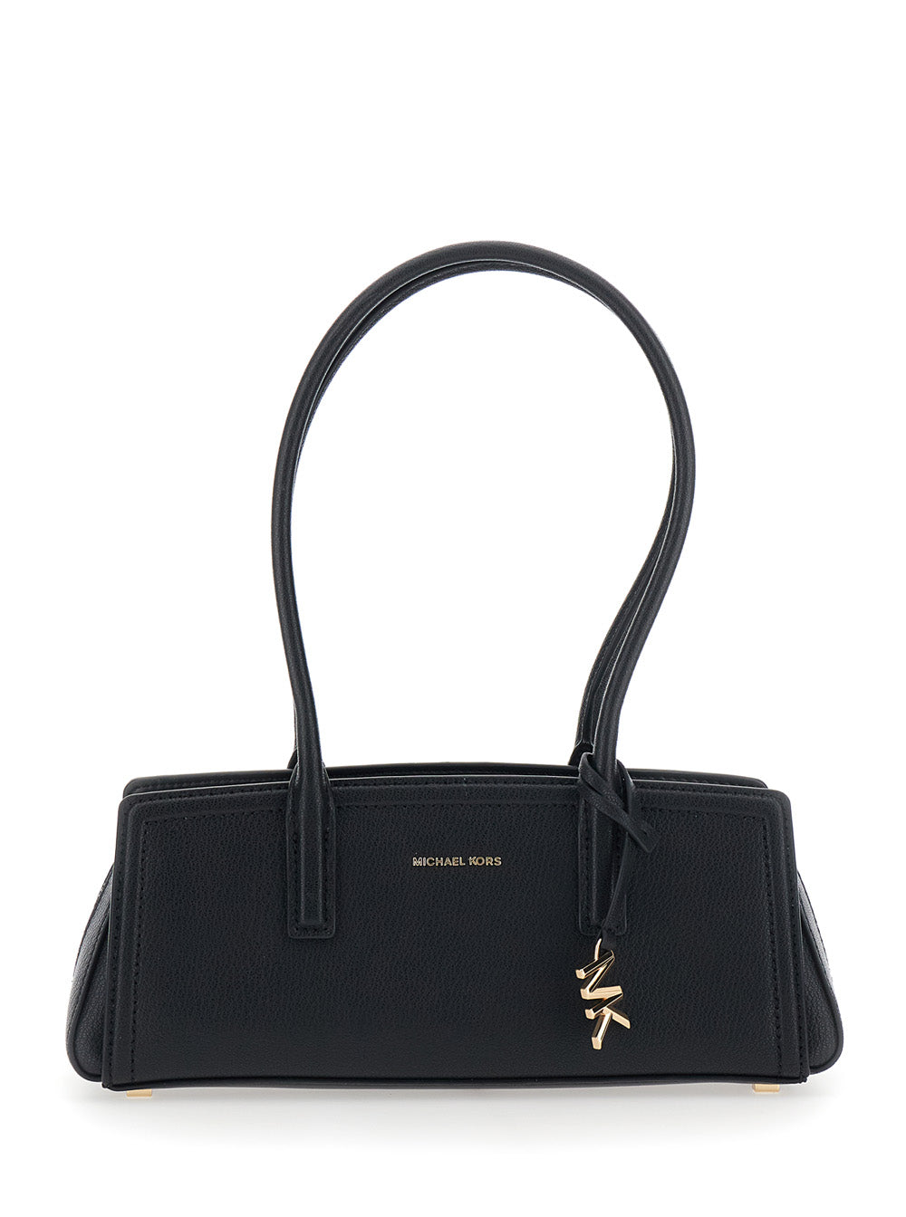 Michael Michael Kors Shoulder Bag — Black Cow Leather
