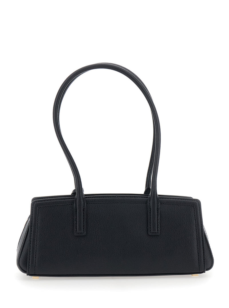Michael Michael Kors Shoulder Bag — Black Cow Leather