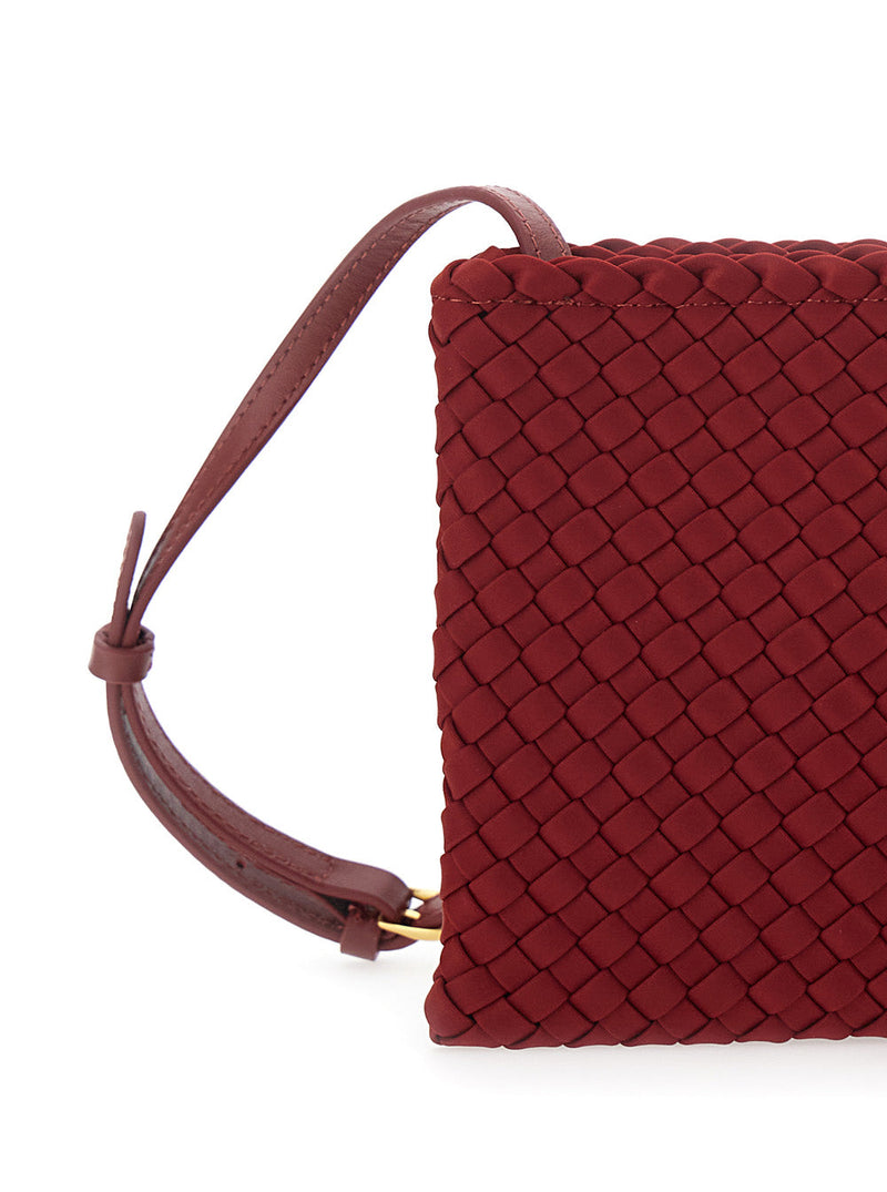 Naghedi Soho Crossbody Bag — Red Eco-leather