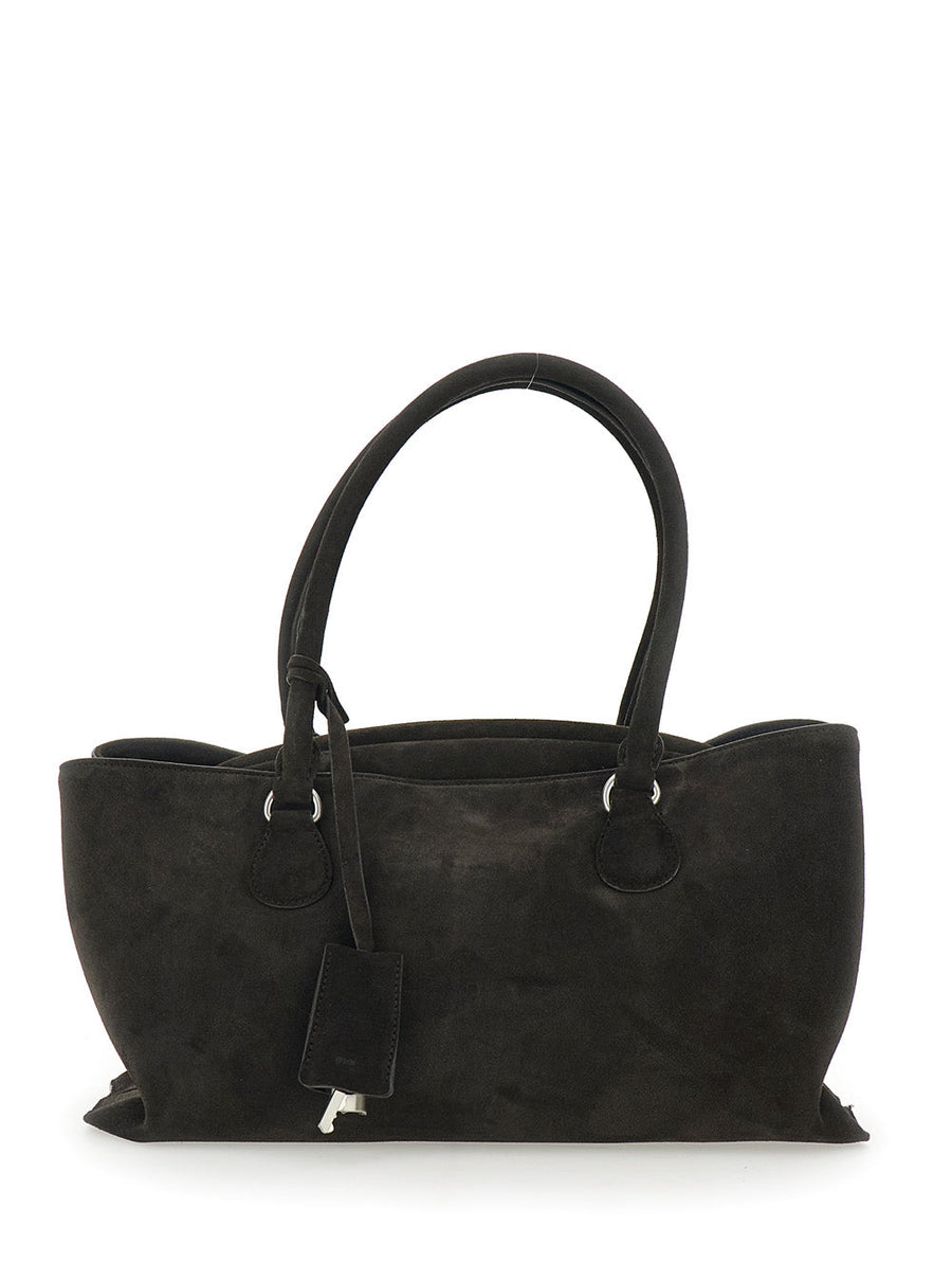 Osoi Shell Brot Shoulder Bag — Brown Cow Leather