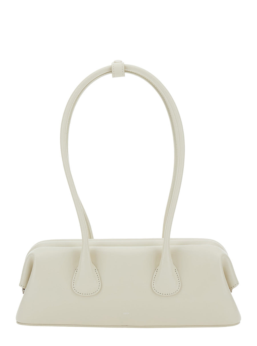 Osoi Shoulder Bag — White Cow Leather