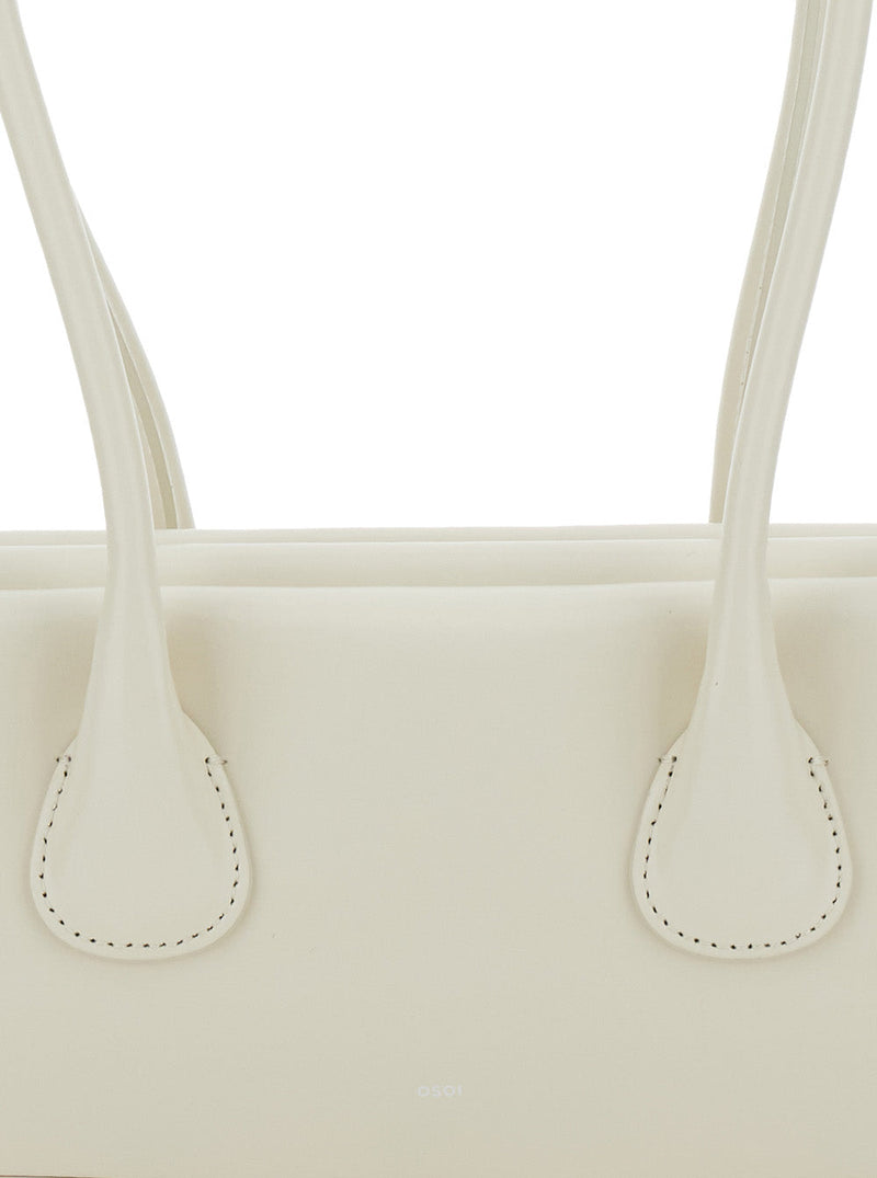 Osoi Shoulder Bag — White Cow Leather