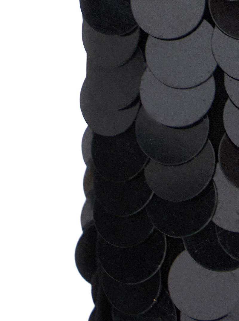 P.a.r.o.s.h. Scarf — Black Polyamide Scarfs