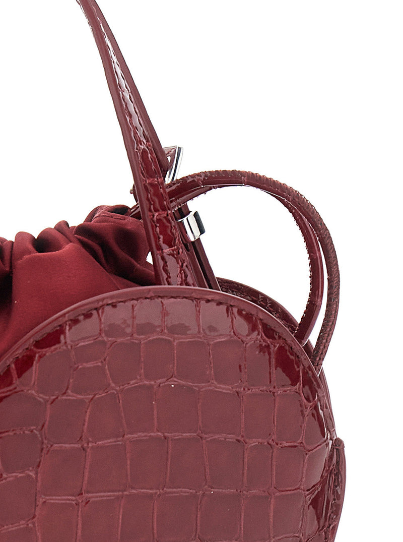 Rotate Birger Christensen Top Handle Bag — Red Leather