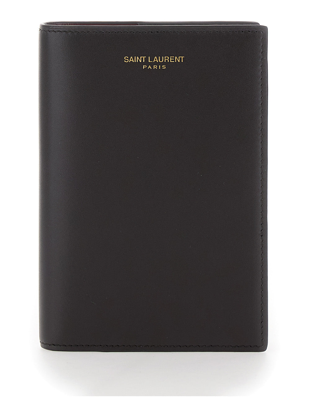 Saint Laurent Smooth Leather Card Case — Brown Cases