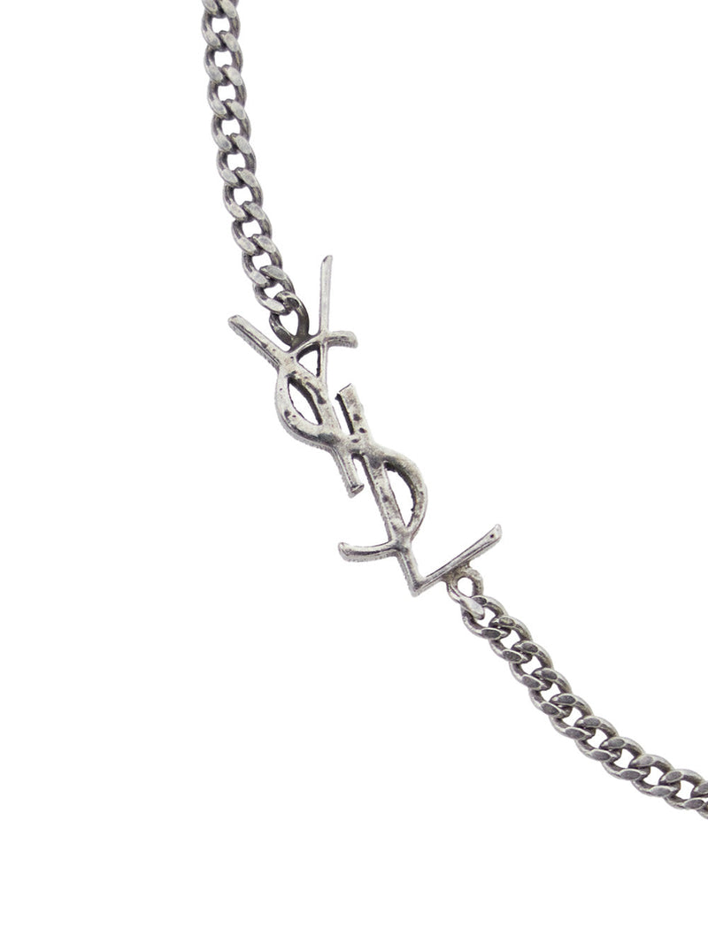 Saint Laurent Opyum Bracelet — Silver Brass Bracelets