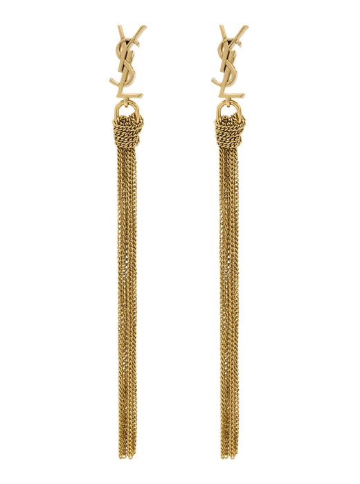Saint Laurent Earrings — Gold Brass