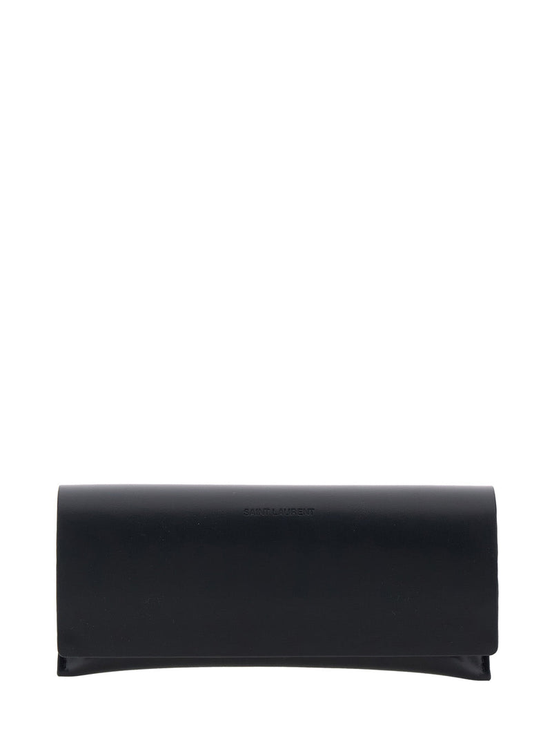 Saint Laurent A003cx Leopard Cat-Eye Sunglasses — Brown Acetate
