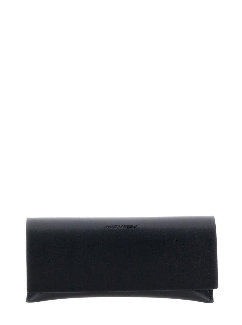 Saint Laurent A003e3 Sunglasses — Brown Acetate