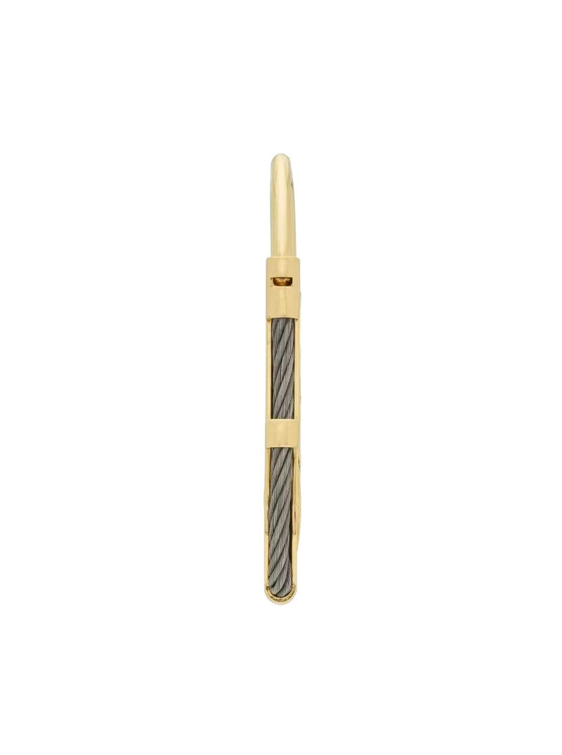Saint Laurent Ysl Logo Gold Metal Belt Buckle —
