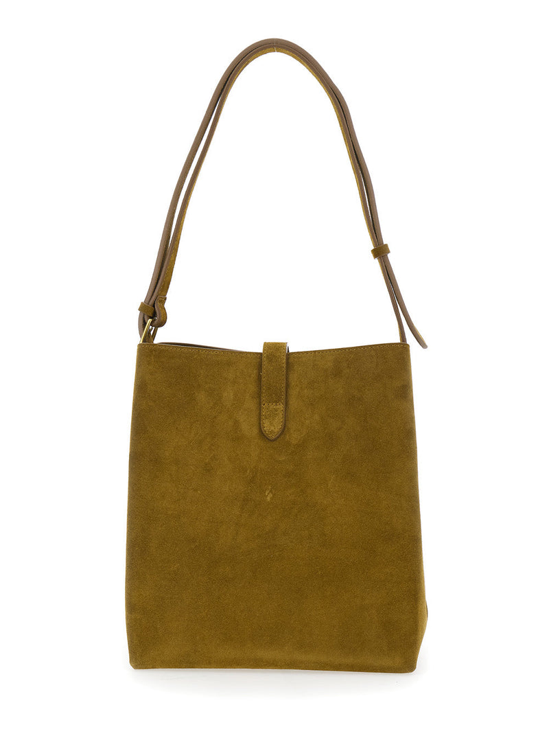 Soeur Bello Shoulder Bag — Brown Leather