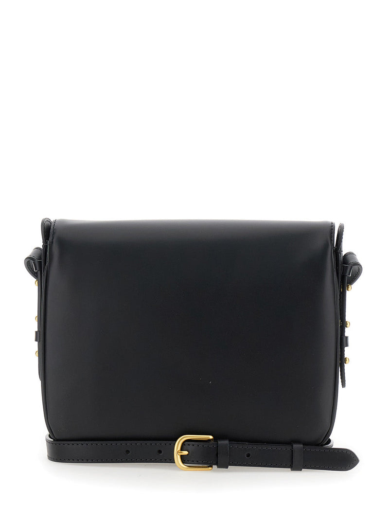 Soeur Crossbody Bag — Black Leather