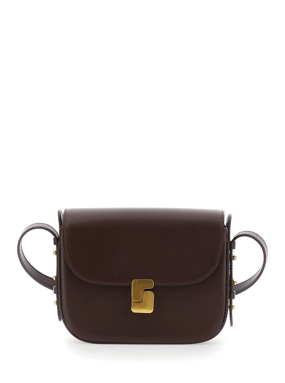 Soeur Bellissima Mini Shoulder Bag — Brown Leather
