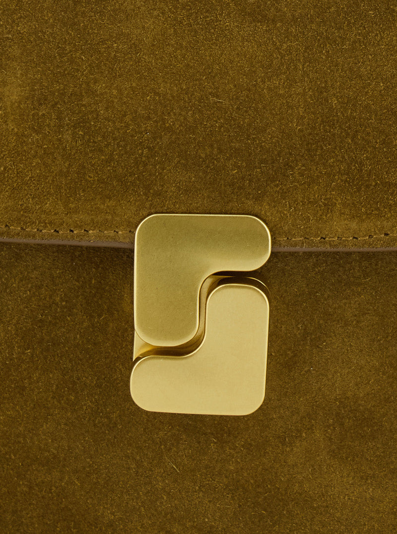 Soeur Bellissima Mini Crossbody Bag — Brown Cow Leather