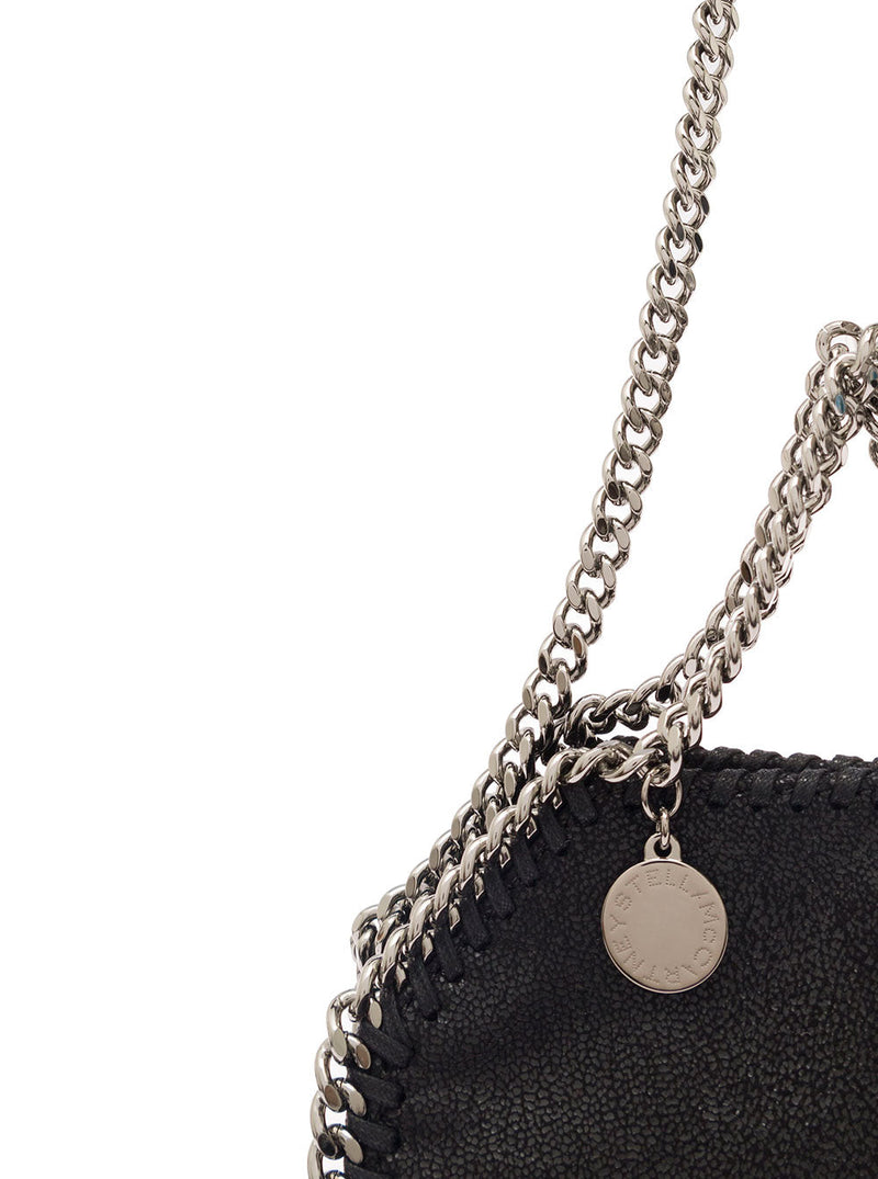 Stella Mccartney Shoulder Bag — Black Polyester
