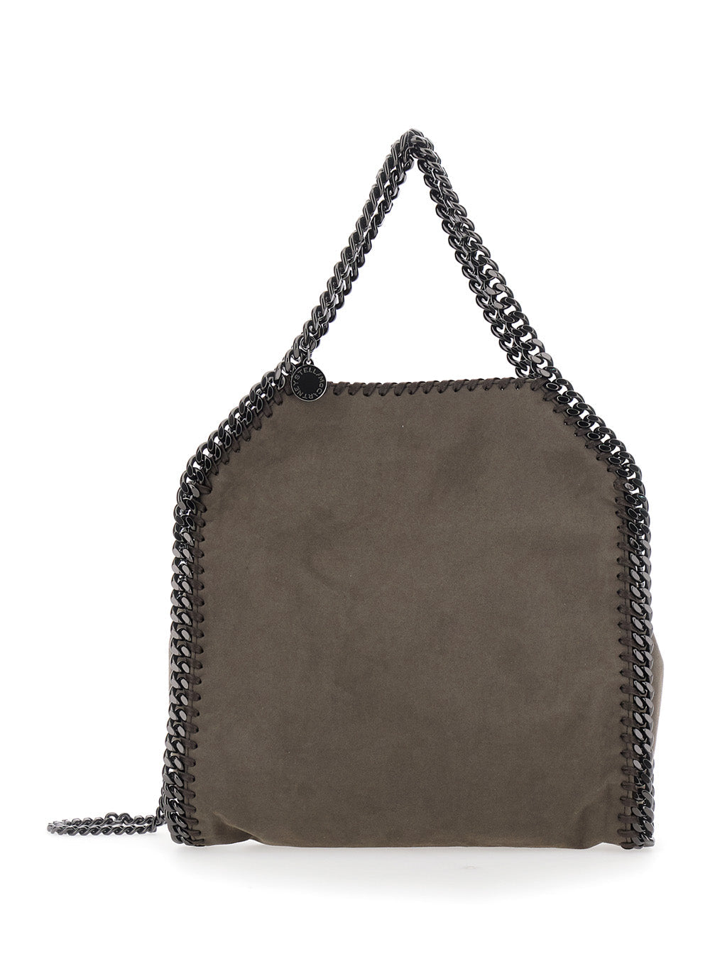 Stella Mccartney Falabella Shoulder Bag — Brown Polyester