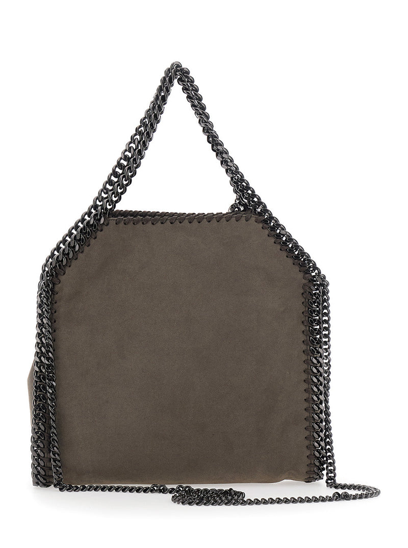 Stella Mccartney Falabella Shoulder Bag — Brown Polyester