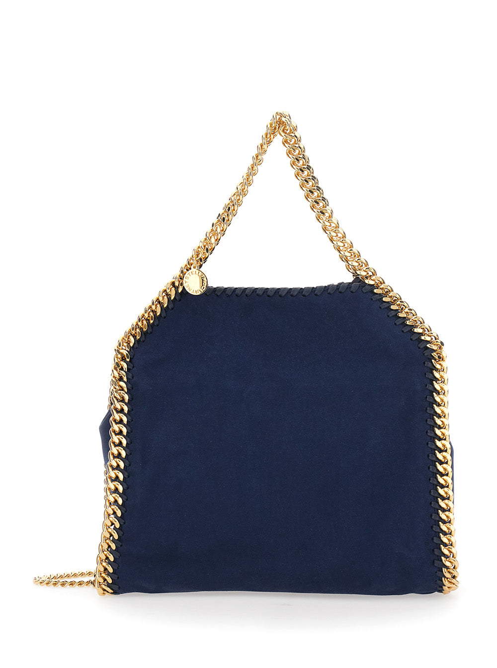 Stella Mccartney Falabella Mini Bag — Navy Polyester