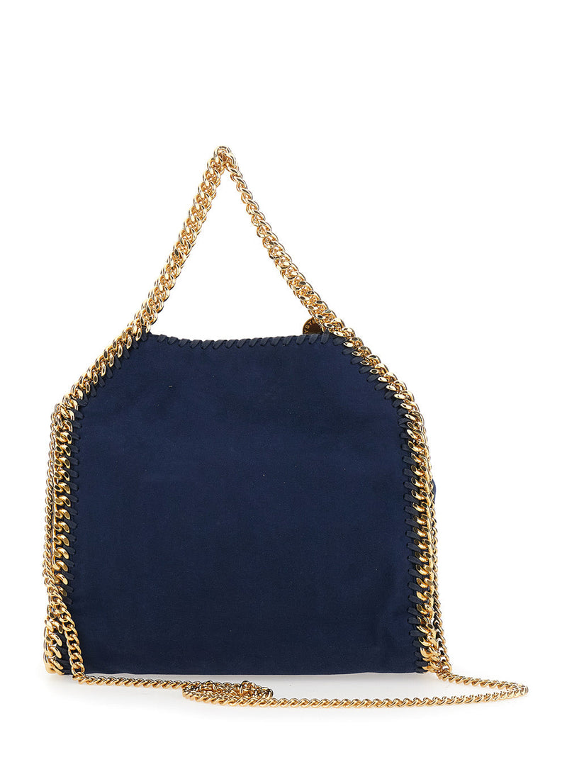 Stella Mccartney Falabella Mini Bag — Navy Polyester