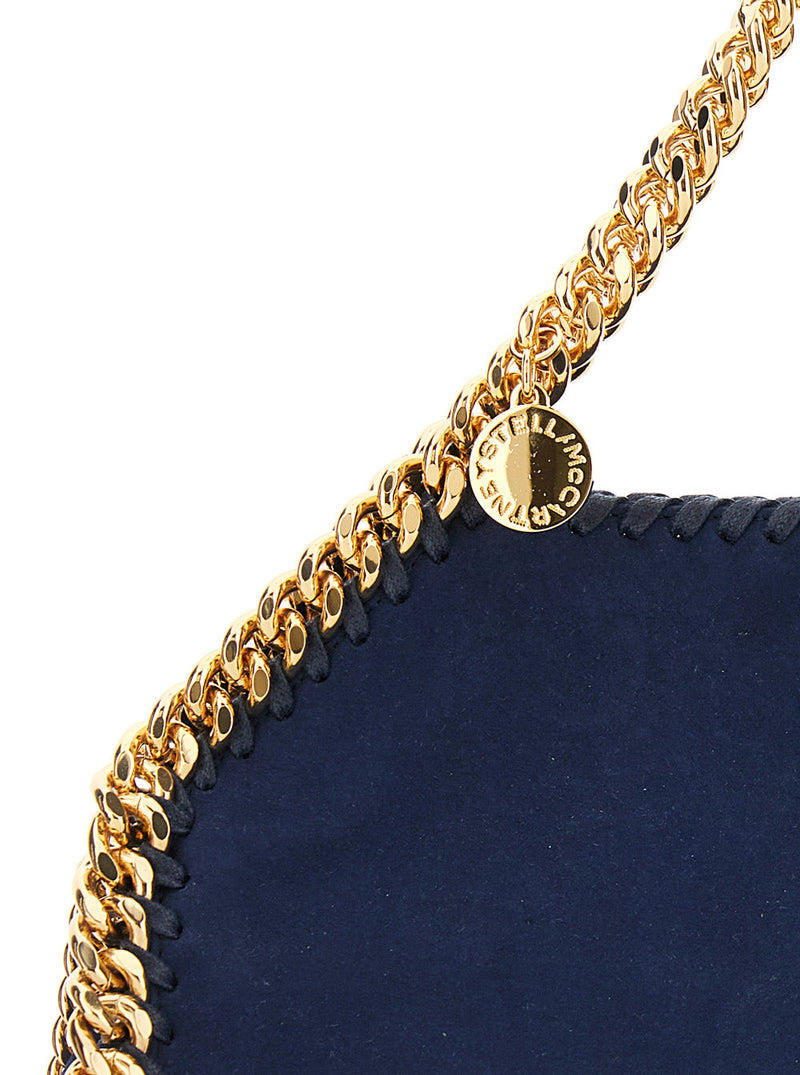 Stella Mccartney Falabella Mini Bag — Navy Polyester