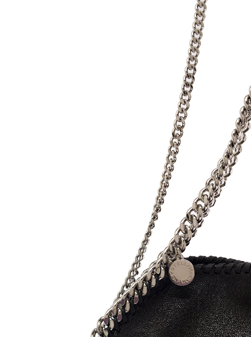 Stella Mccartney Tiny Shoulder Bag — Black Polyester