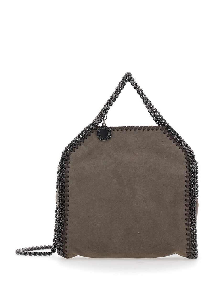 Stella Mccartney Falabella Shoulder Bag — Brown Polyester