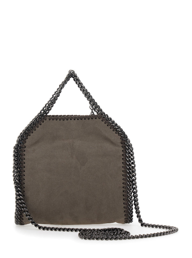 Stella Mccartney Falabella Shoulder Bag — Brown Polyester