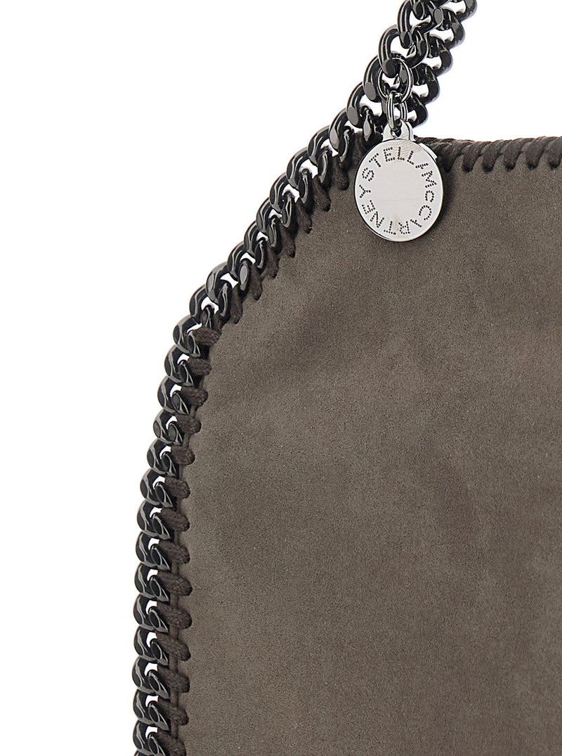 Stella Mccartney Falabella Shoulder Bag — Brown Polyester