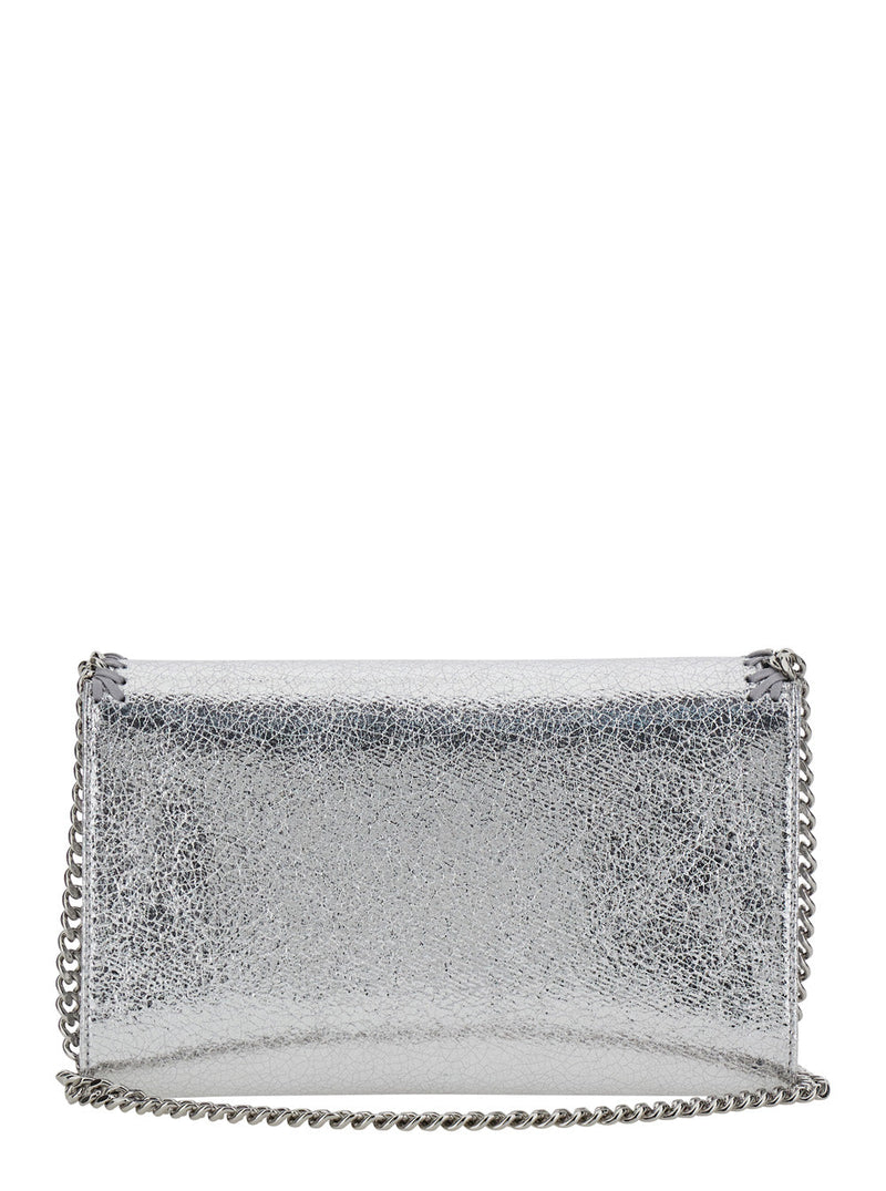 Stella Mccartney Wallet — Silver Polyester