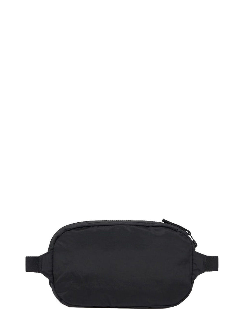 Stone Island Tech Fabric Belt Bag — Black Polyamide