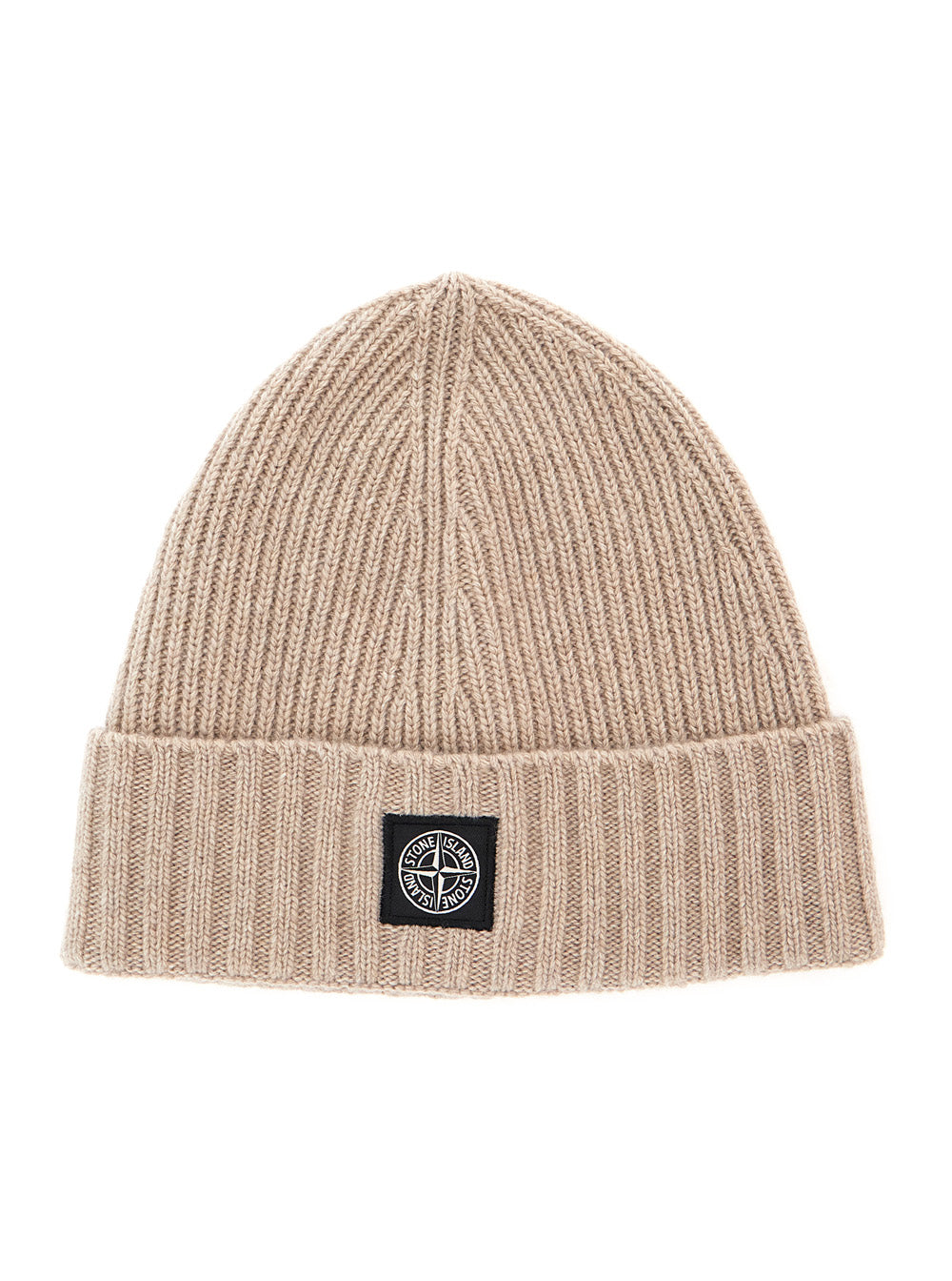 Stone Island L2s16n100003s00m3 Tech Fabric Beanie — Beige Beanies