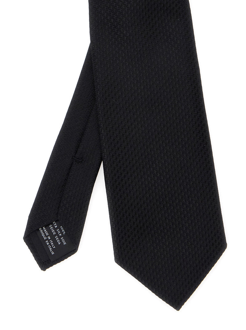 Tom Ford Silk Necktie — Black Neckties