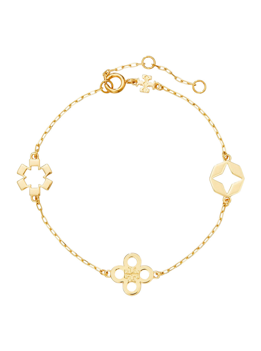 Tory Burch Forget Me Not Bracelet — Gold Brass Bracelets