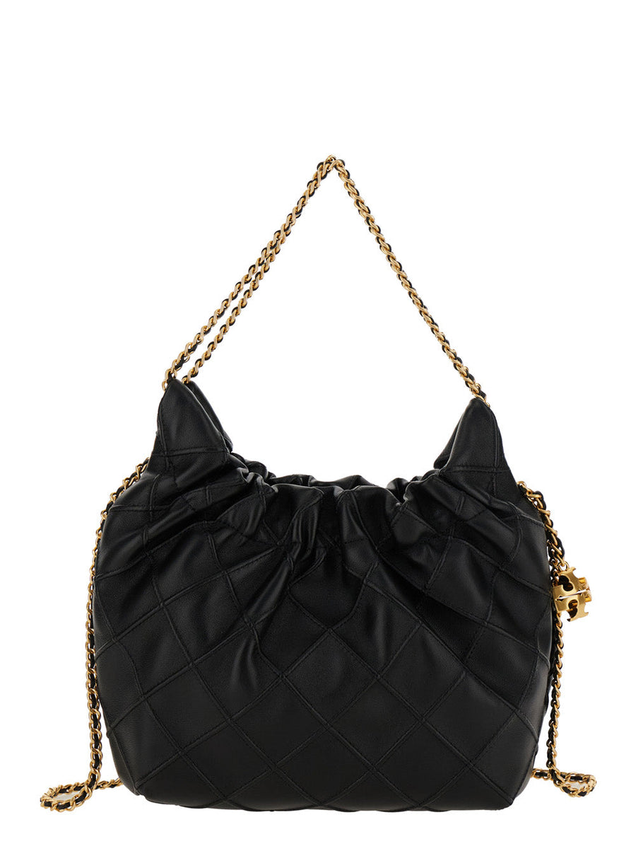 Tory Burch Shoulder Bag — Black Lamb Leather