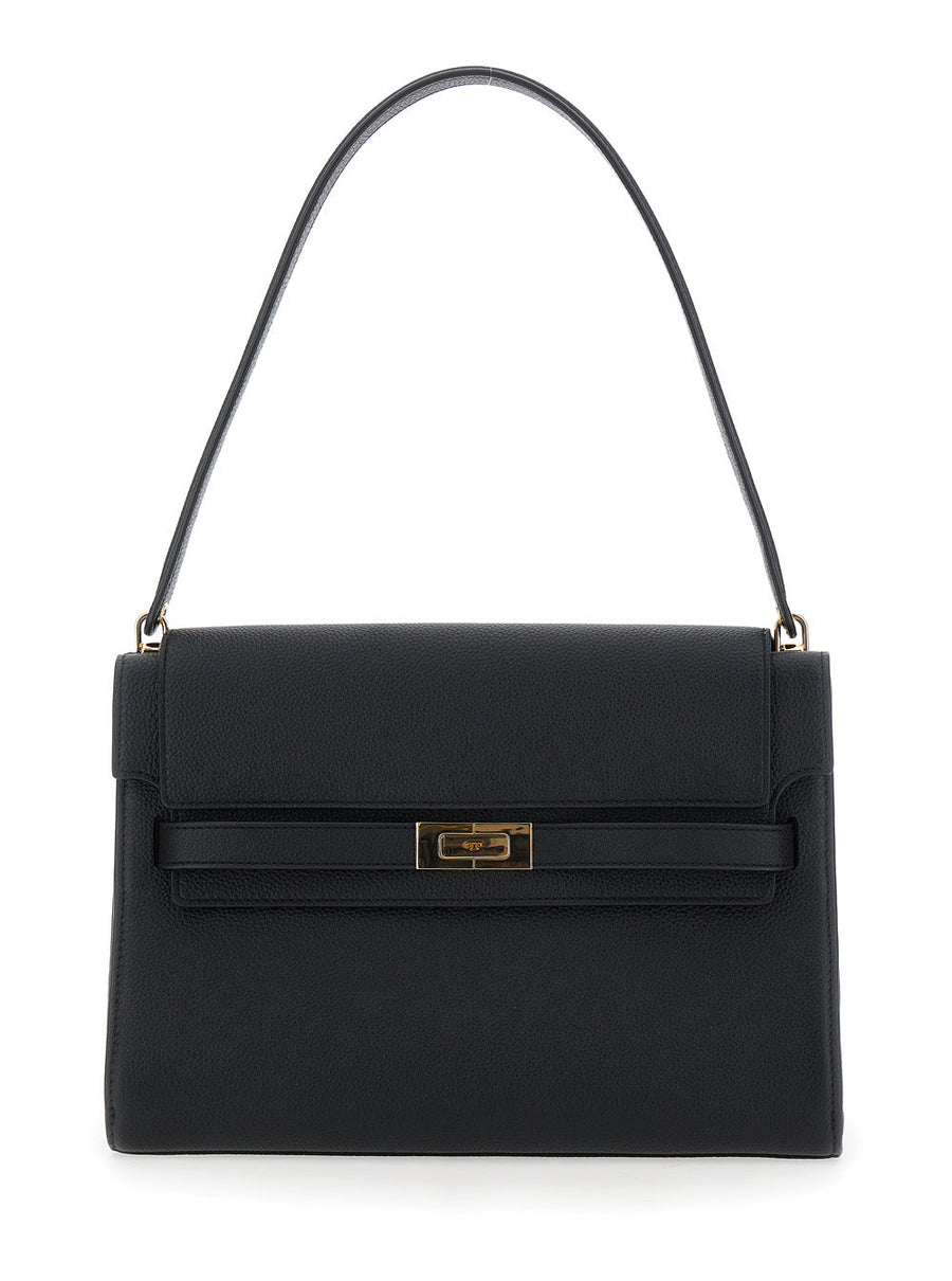 Tory Burch Shoulder Bag — Black Cow Leather