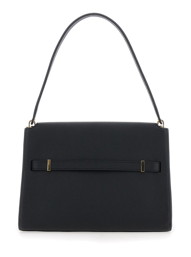 Tory Burch Shoulder Bag — Black Cow Leather