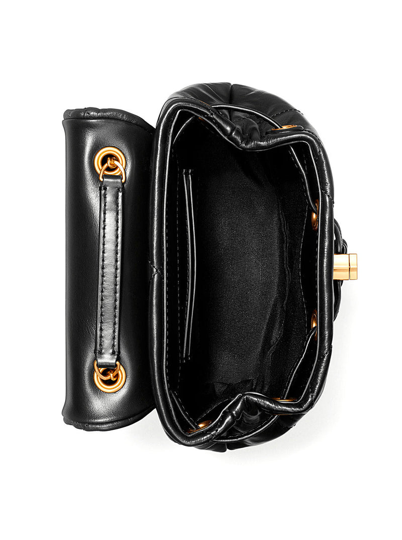 Tory Burch Kira Backpack — Black Cow Leather