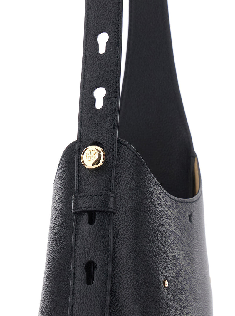 Tory Burch Shoulder Bag — Black Cow Leather