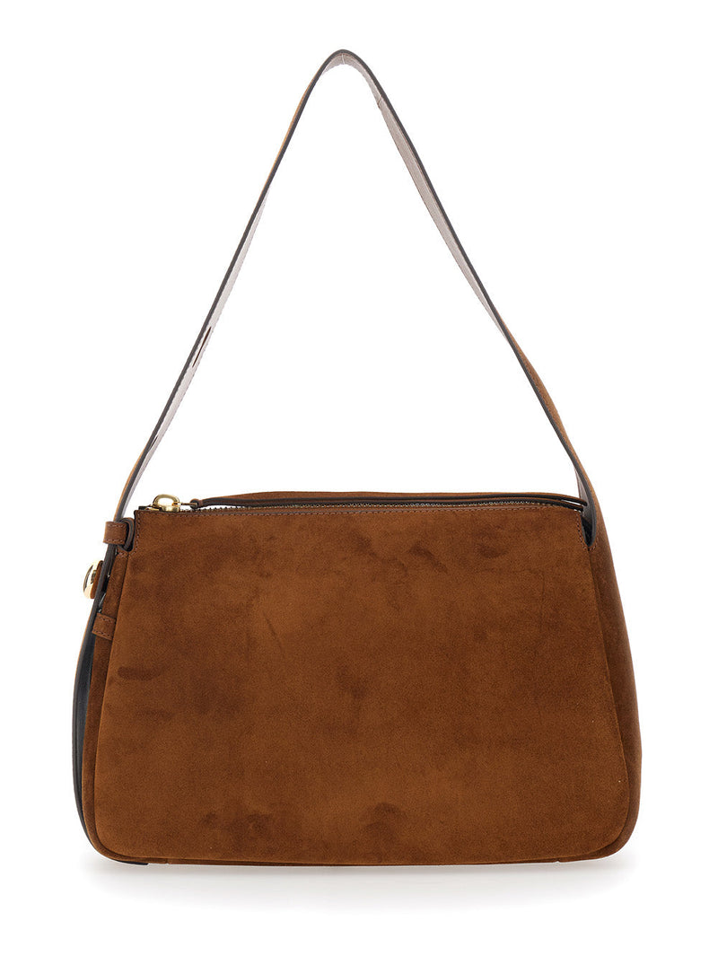 Tory Burch Shoulder Bag — Brown Bovine Leather