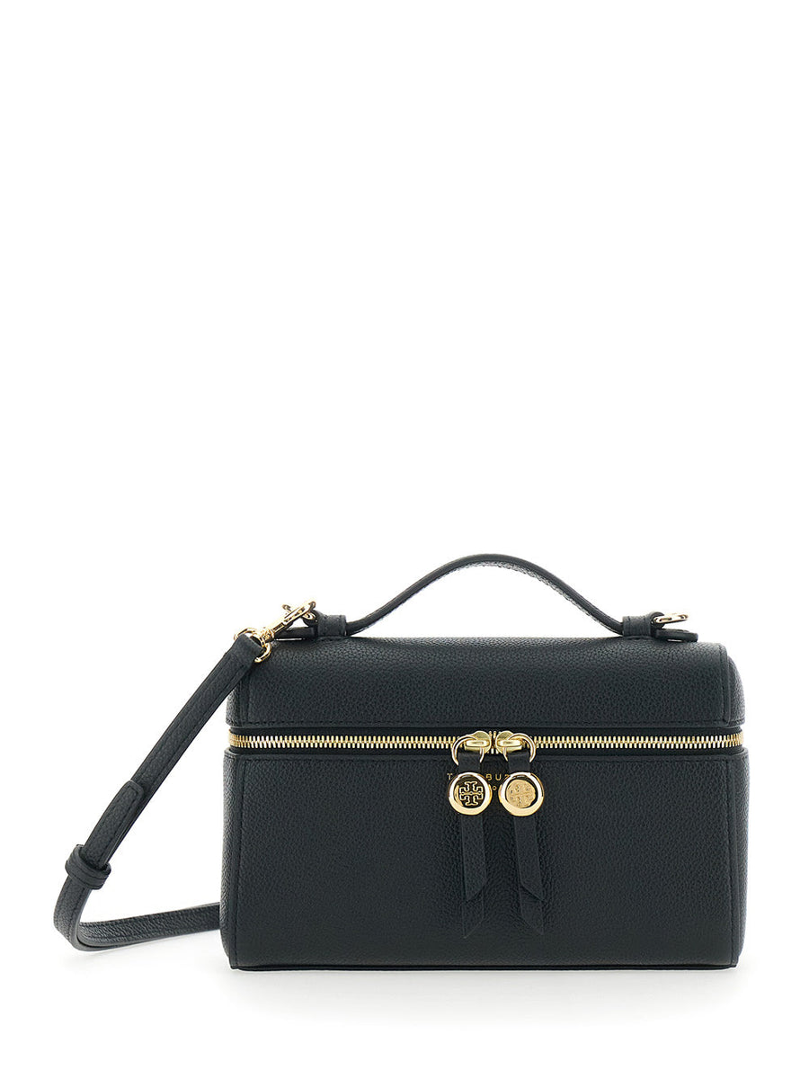 Tory Burch Crossbody Bag — Black Cow Leather